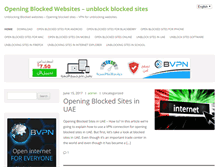 Tablet Screenshot of openingblockedwebsites.com